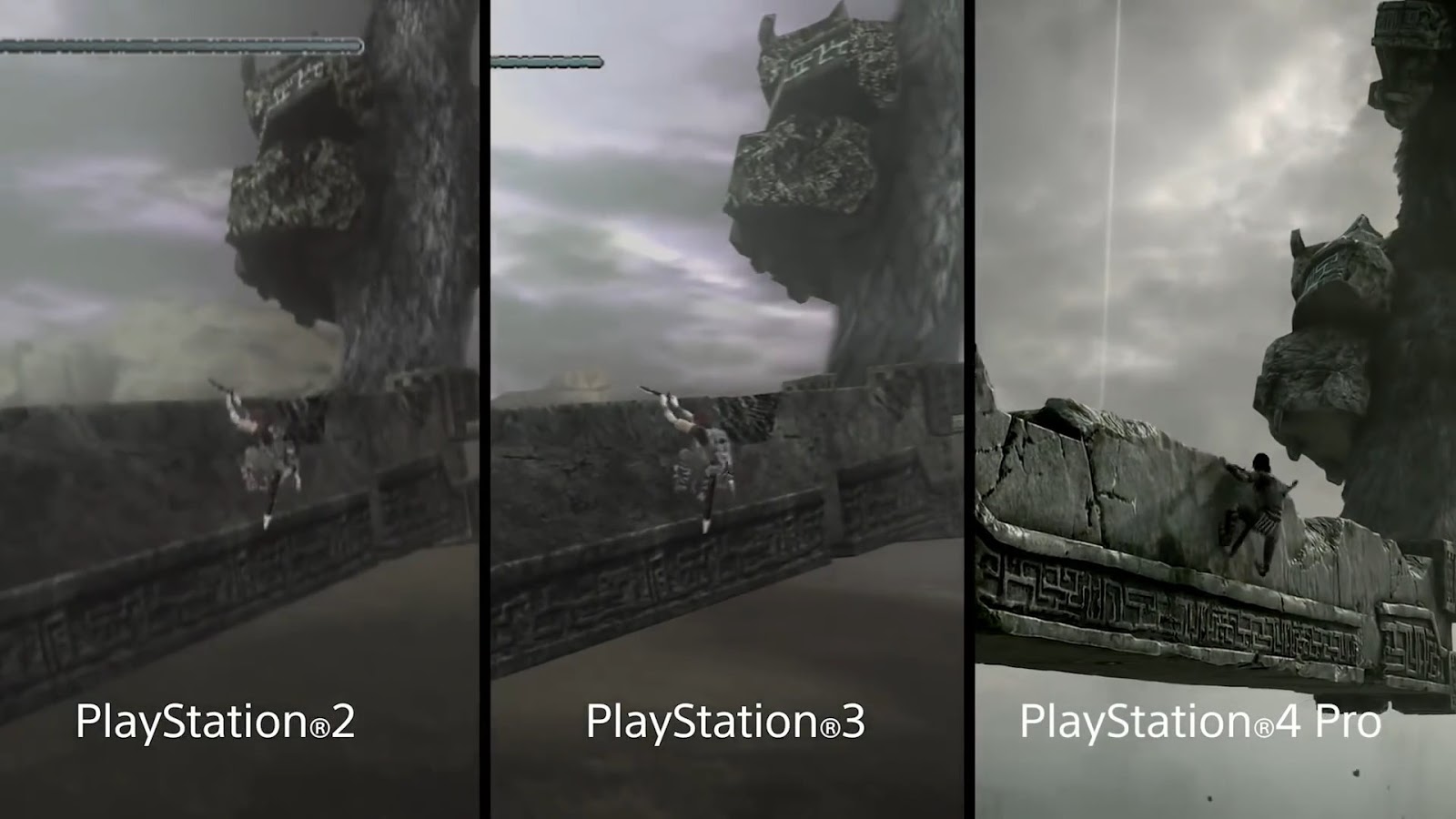 Shadow of the Colossus é comparado no PS2, PS3, PS4 e PS4 Pro; confira