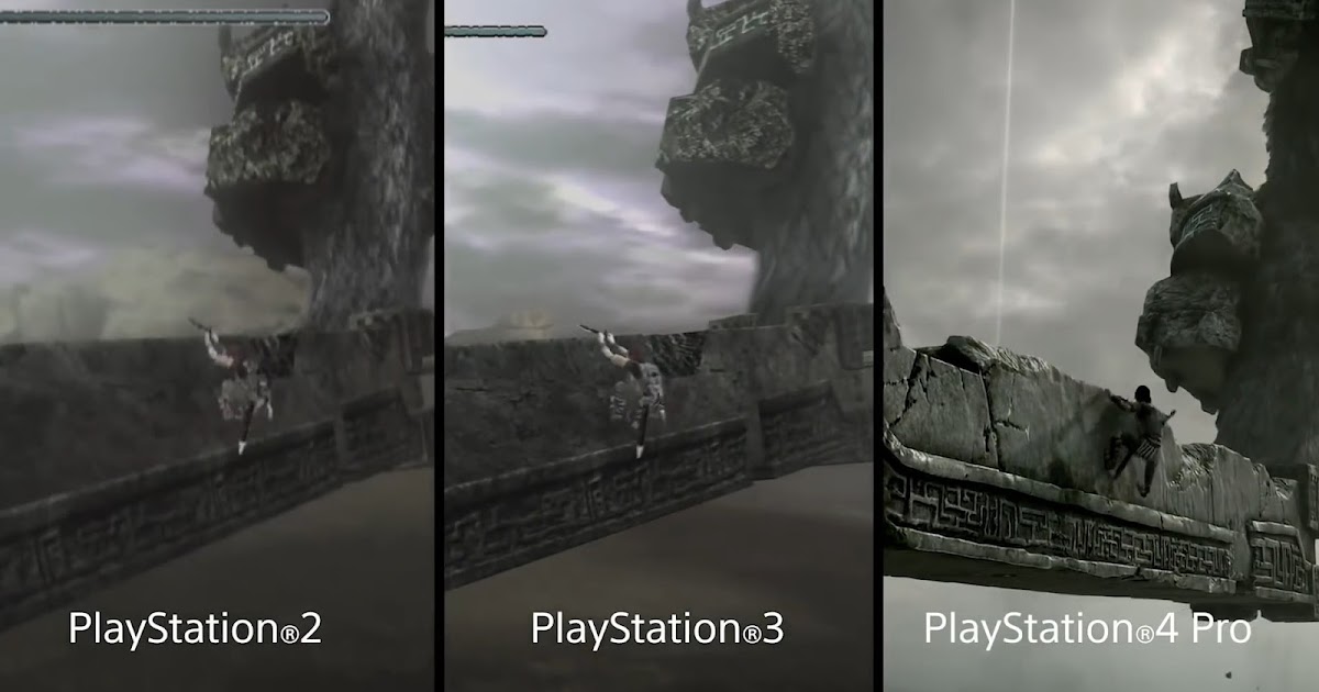 Shadow of the Colossus Remake - PS2 vs. PS3 vs. PS4 Comparison Trailer 
