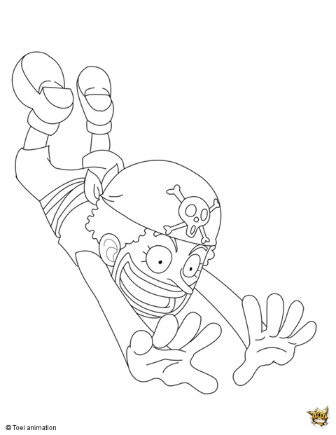 retrouvez one piece en coloriage avec