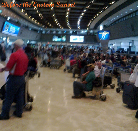 No seats inside NAIA Terminal 1