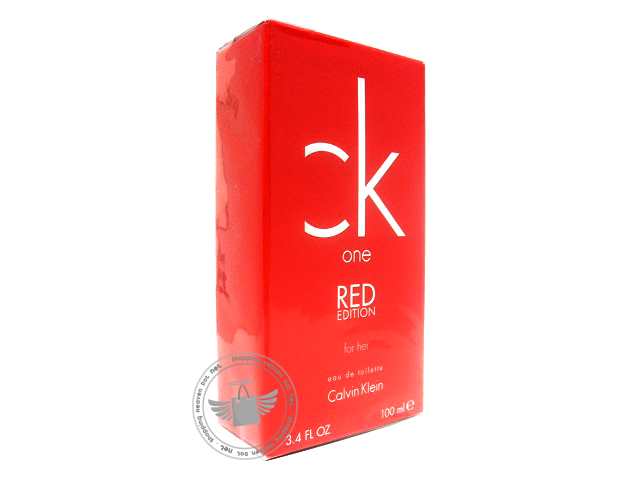 ck one red for her 50ml