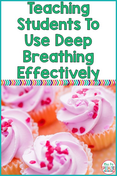 Have you ever had a kiddo who looked like "deep breathing" was making him more anxious? Like he might hyperventilate  from trying to so hard to take deep breaths? Yeah... not so calming!! I have a great solution for you!!