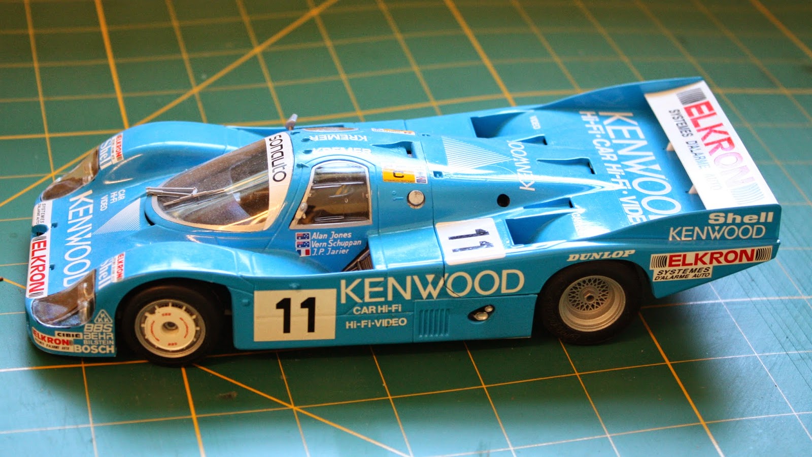 Jacky ckx Porsche 956C at 24h de Le Mans 1983