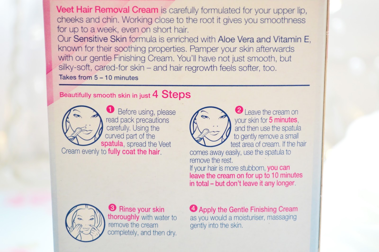 Cosmic Creepers Veet Facial Hair Removal Cream Review (eyebrows!) ♥