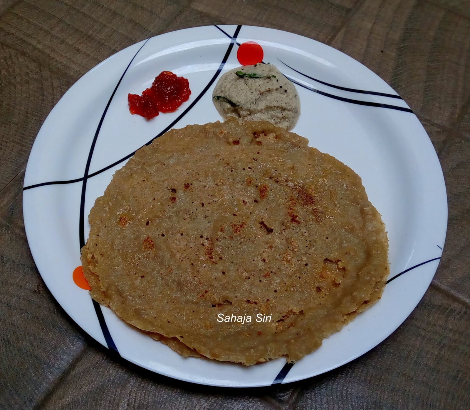Whole wheat & Barley dosa/ Godhi barley dosey