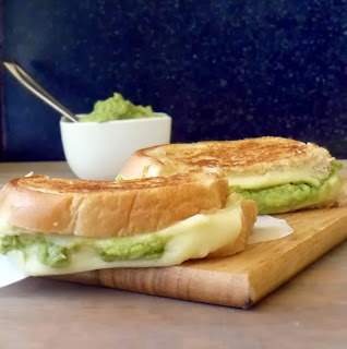 Grilled Cheese with Guacamole