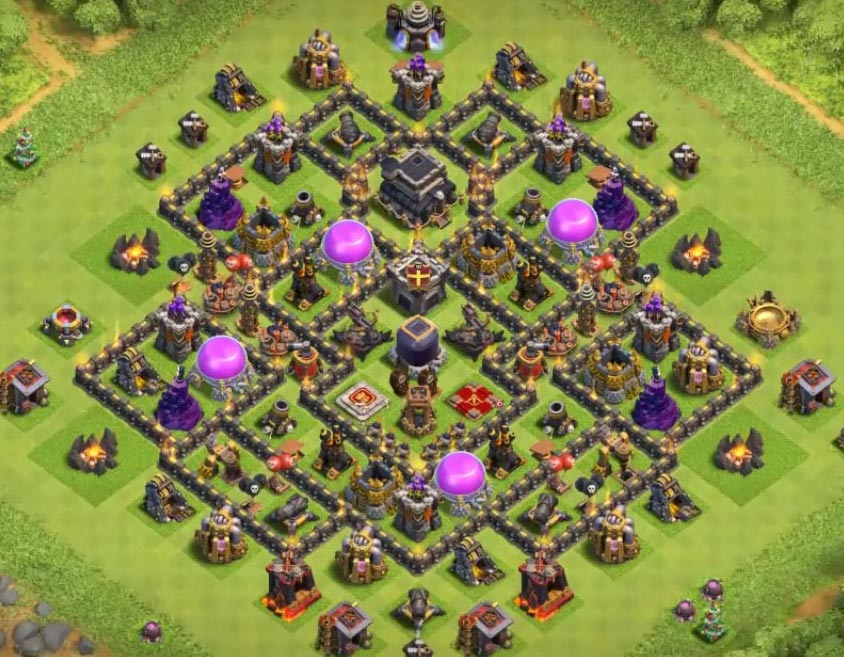 clash of clans th9 base clash of clans th9 base