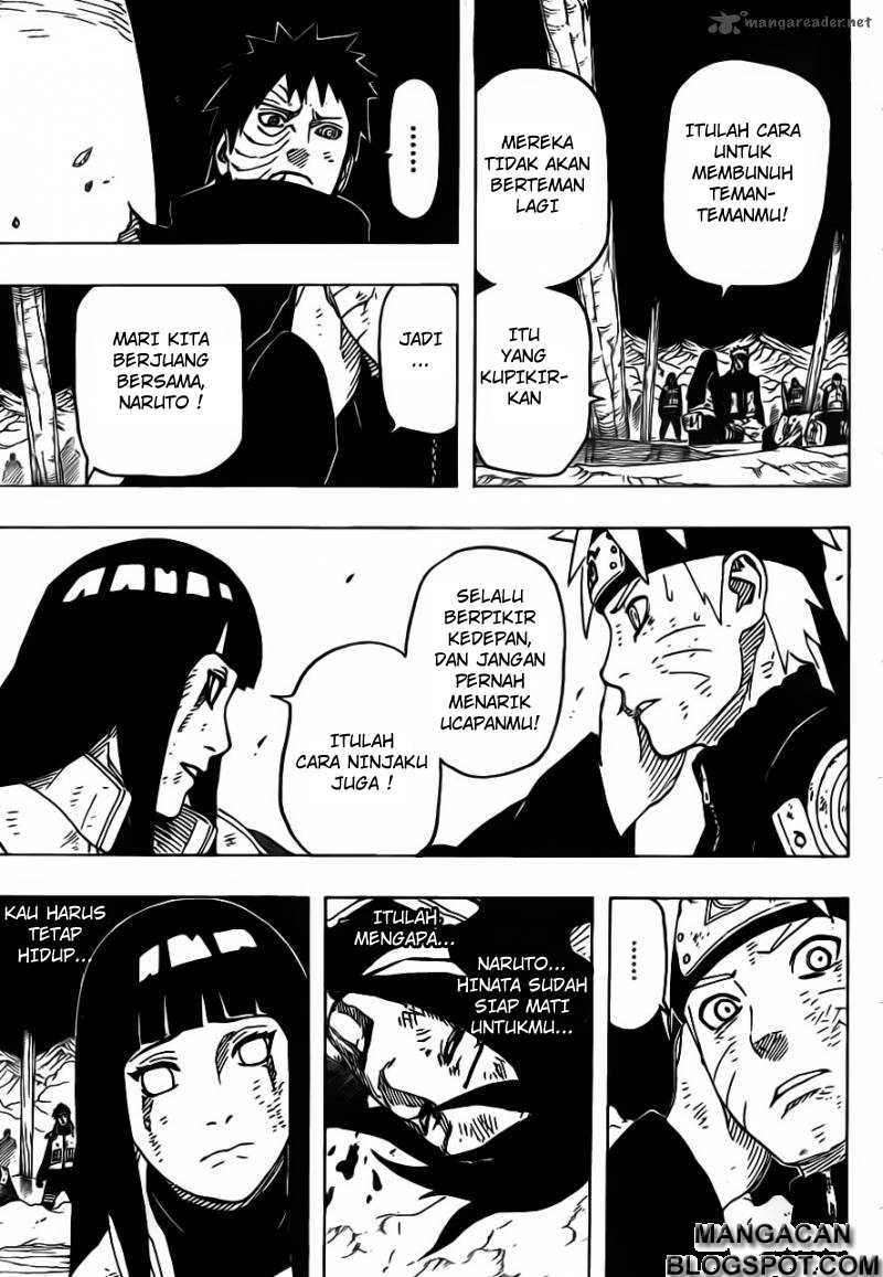 Naruto Shippuden Chapter 615 Hubungan