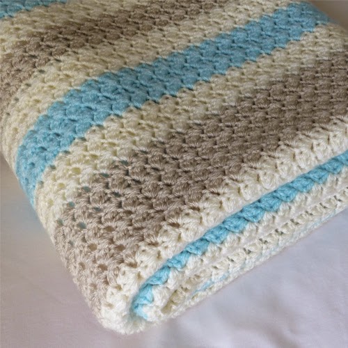 Crochet Guide: Sweet Ocean Breeze Baby Blanket