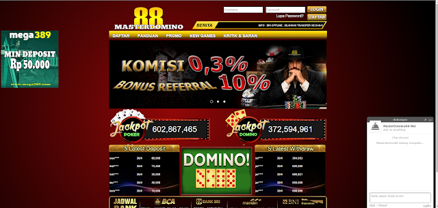 MASTERDOMINO88 AGEN JUDI POKER DOMINO ONLINE DAN SITUS CAPSA INDONESIA