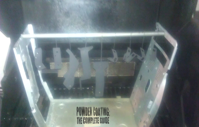 powder coating rack for small oven