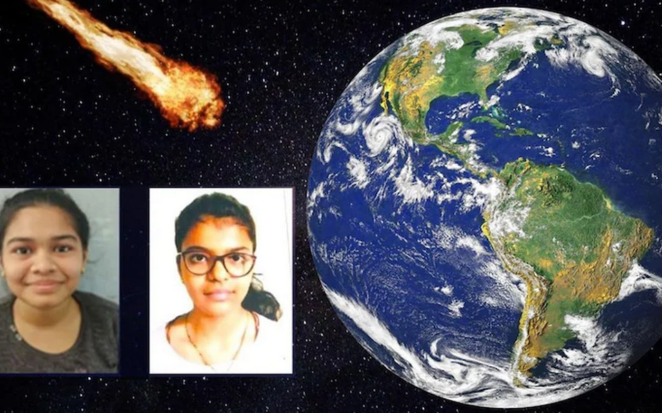 Dos adolescentes indias descubren un asteroide que se dirige a la Tierra Dos adolescentes indias descubren un asteroide que se dirige a la Tierra