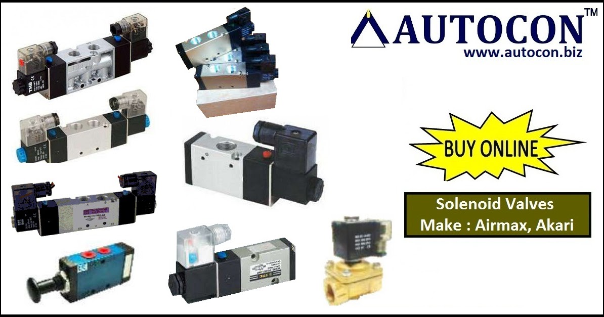 Aira, Akari, Airmax make Solenoid Valves