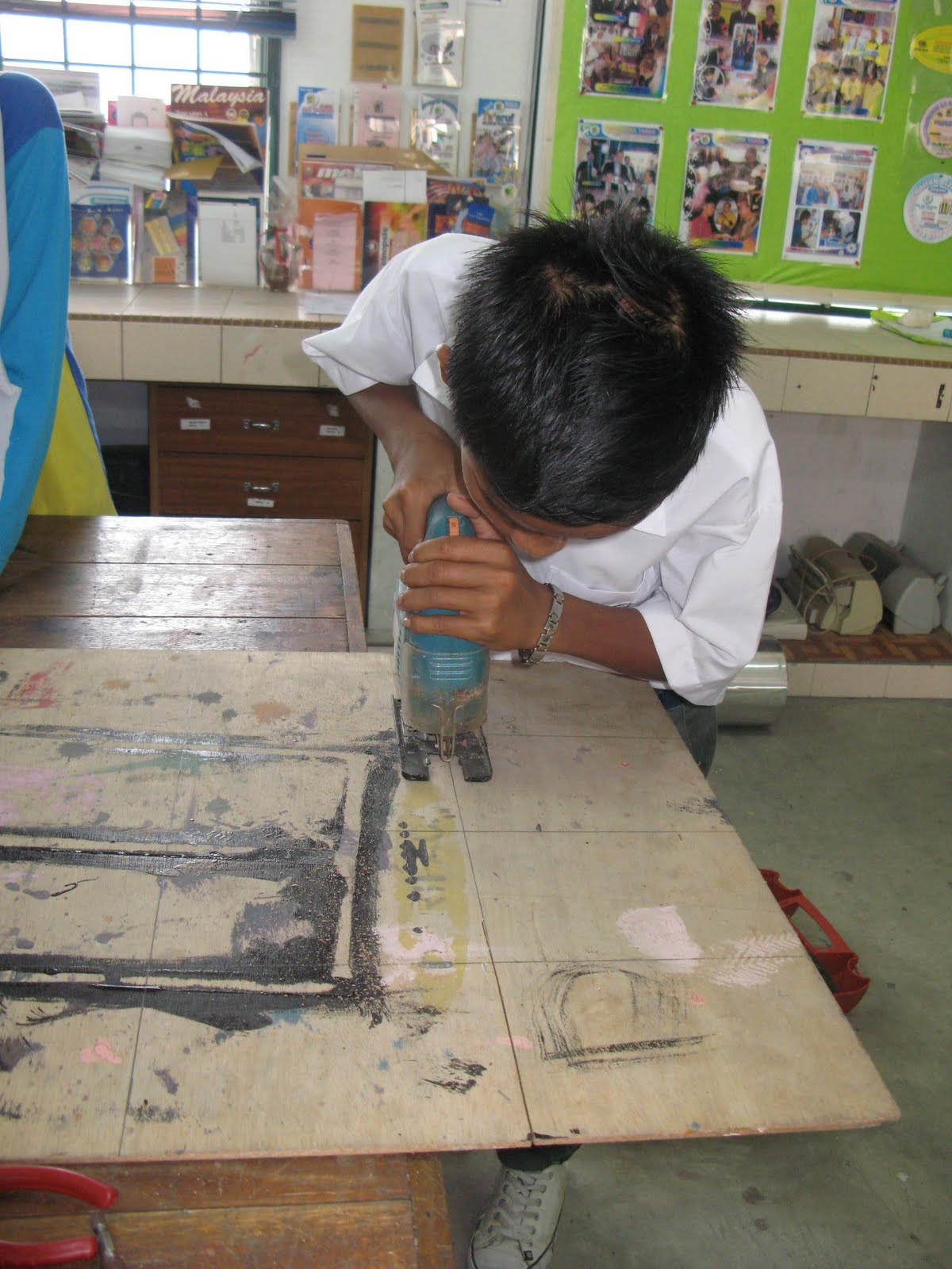 Seni Reka Tanda SMKSI: Papan Tanda Berlampu