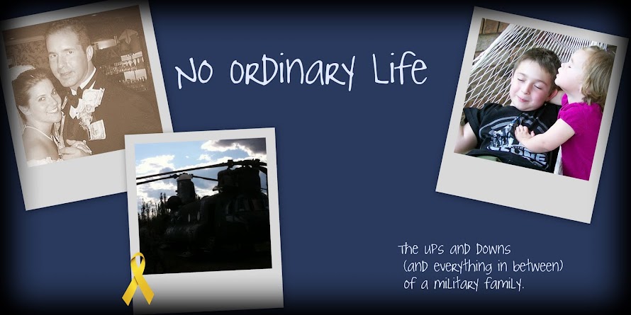 No Ordinary Life: the ups and downs (and everything in between)...