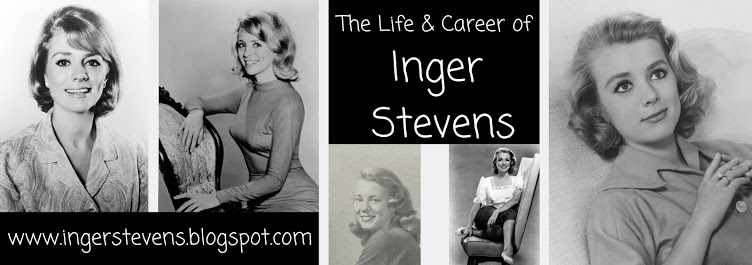 My Inger Stevens Blog