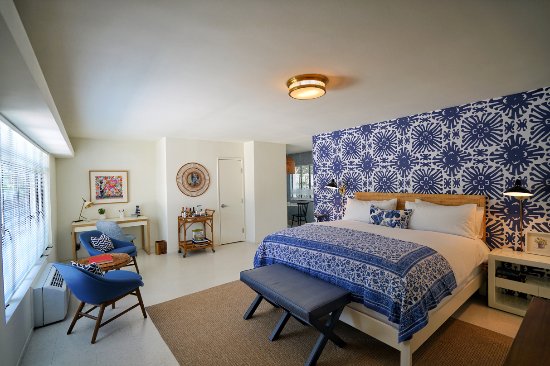 Holiday House is a 28-room boutique hotel located in downtown Palm Springs. Originally opened in 1951, the hotel was designed by noted architect Herbert W. Burns.