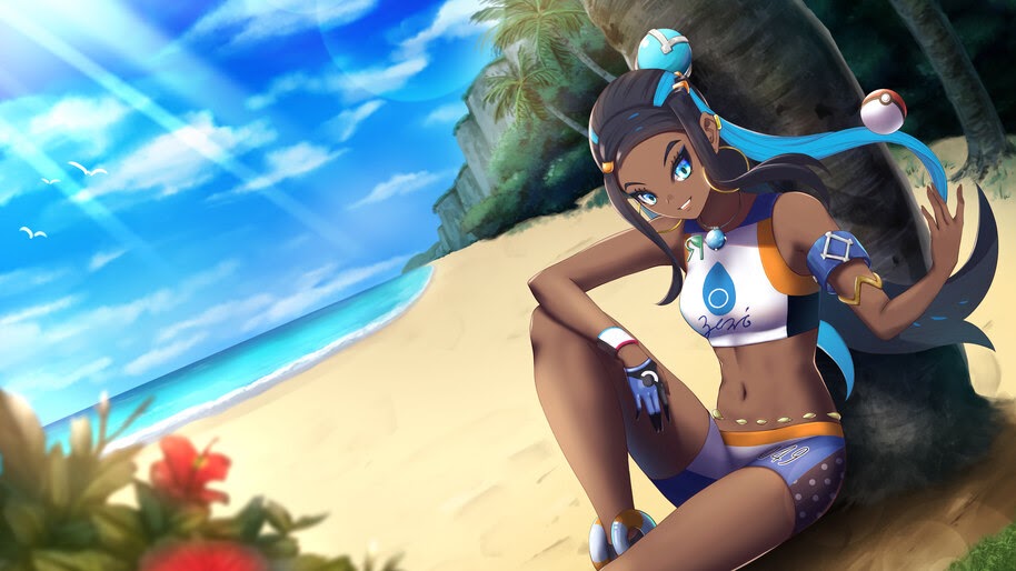 Nessa, Pokemon Sword and Shield, Gym Leader, 8K, #3.1351