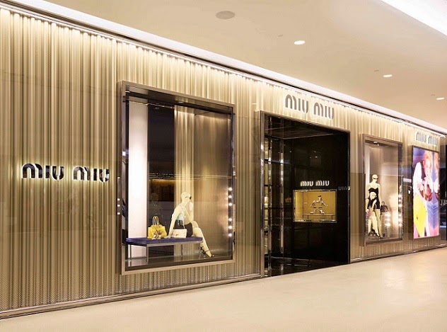 mylifestylenews: MIU MIU Opens in Bangkok Central Embassy Mall