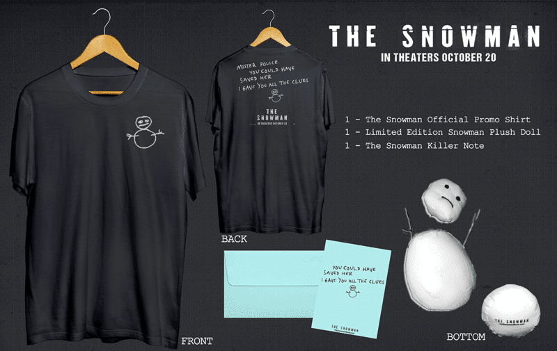 GIVEAWAY: The Snowman movie prize pack