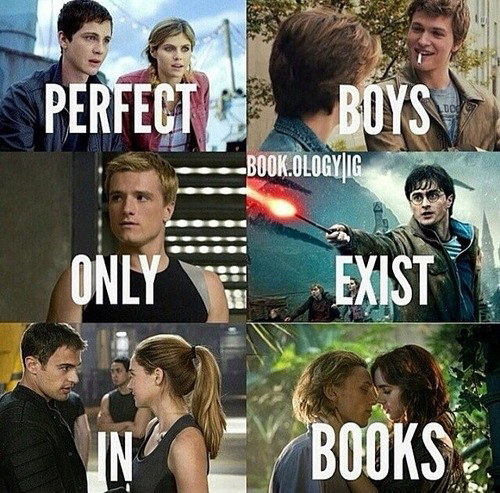 Chicos perfectos solo existen en libros.