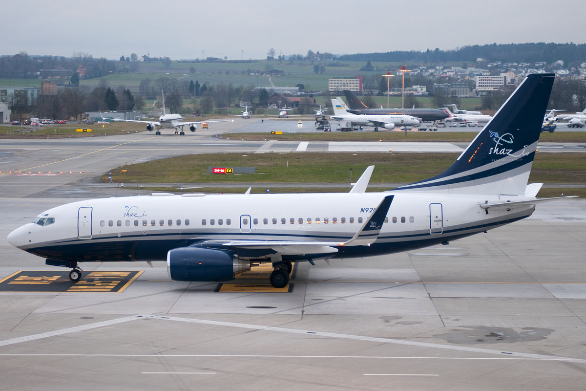 WEF Jets 2014 Universal Jet Aviation B737 N920DS