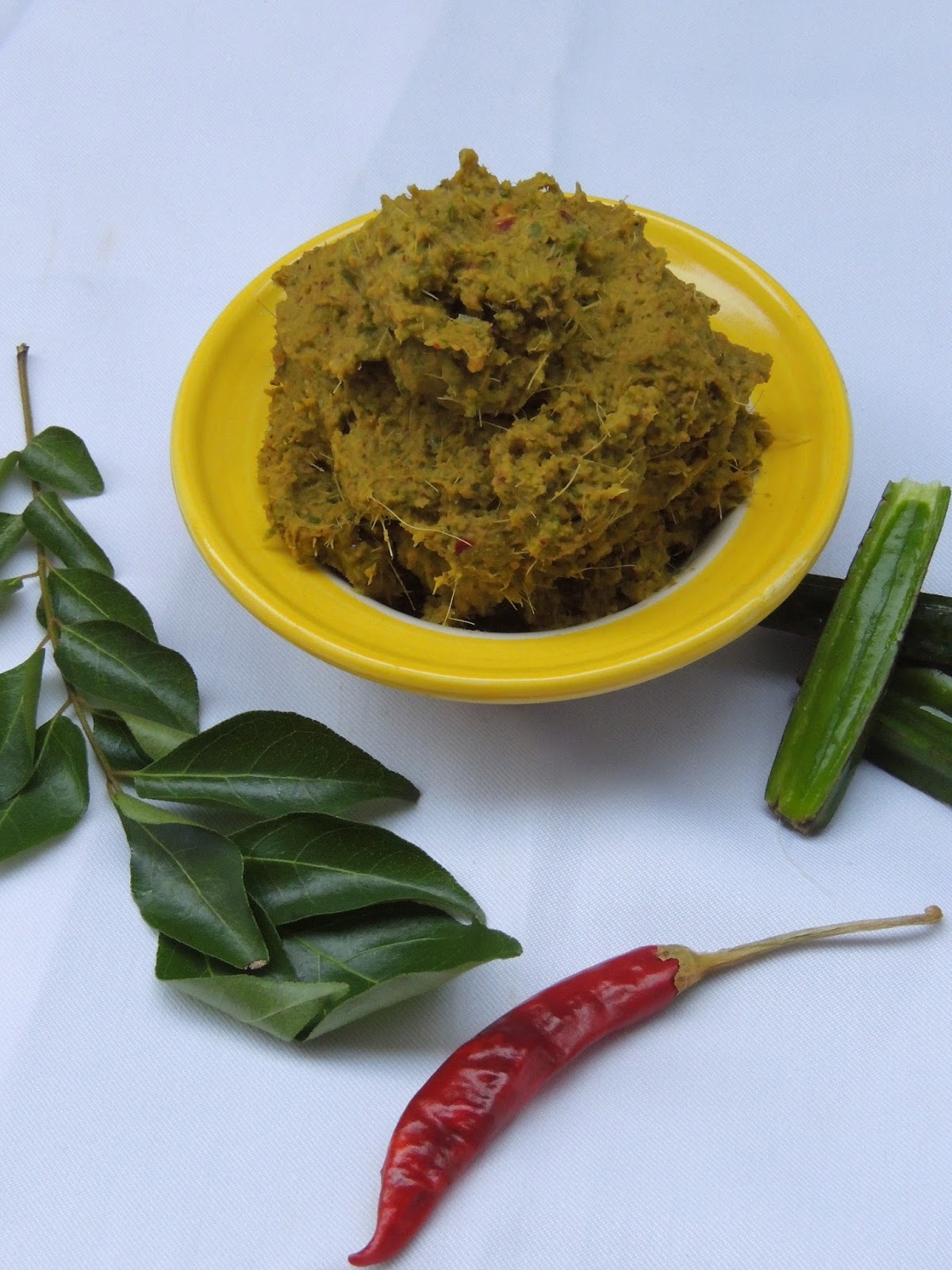 Adamant Creeper Chutney/Pirandai Thogayal Cook N Click