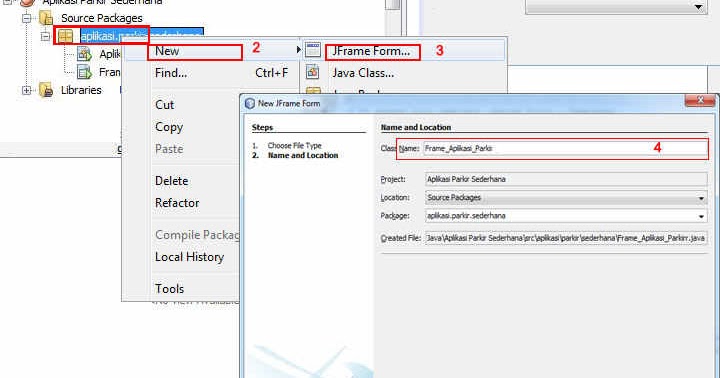 Cara Membuat Program Parkir Sederhana Menggunakan Java Netbeans Cara Membuat Program Parkir Sederhana Menggunakan Java Netbeans