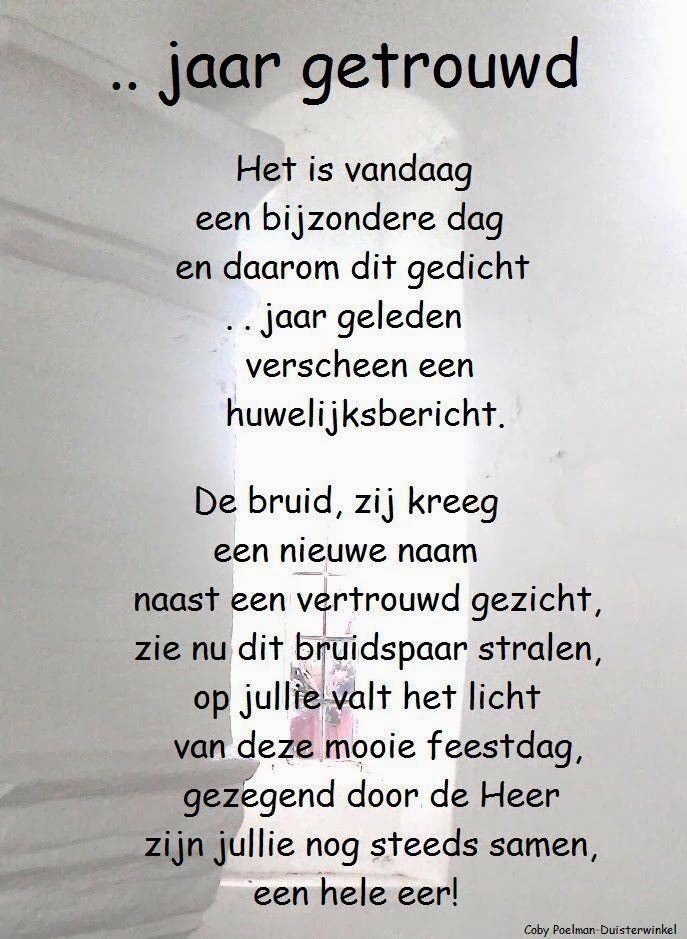 50 jaar getrouwd gedichten christelijk | gefeliciteerd