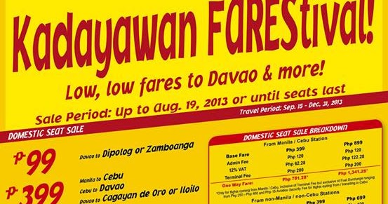 Cebu Pacific Promo Fares 2020 to 2021: Cebu Pacific Promo