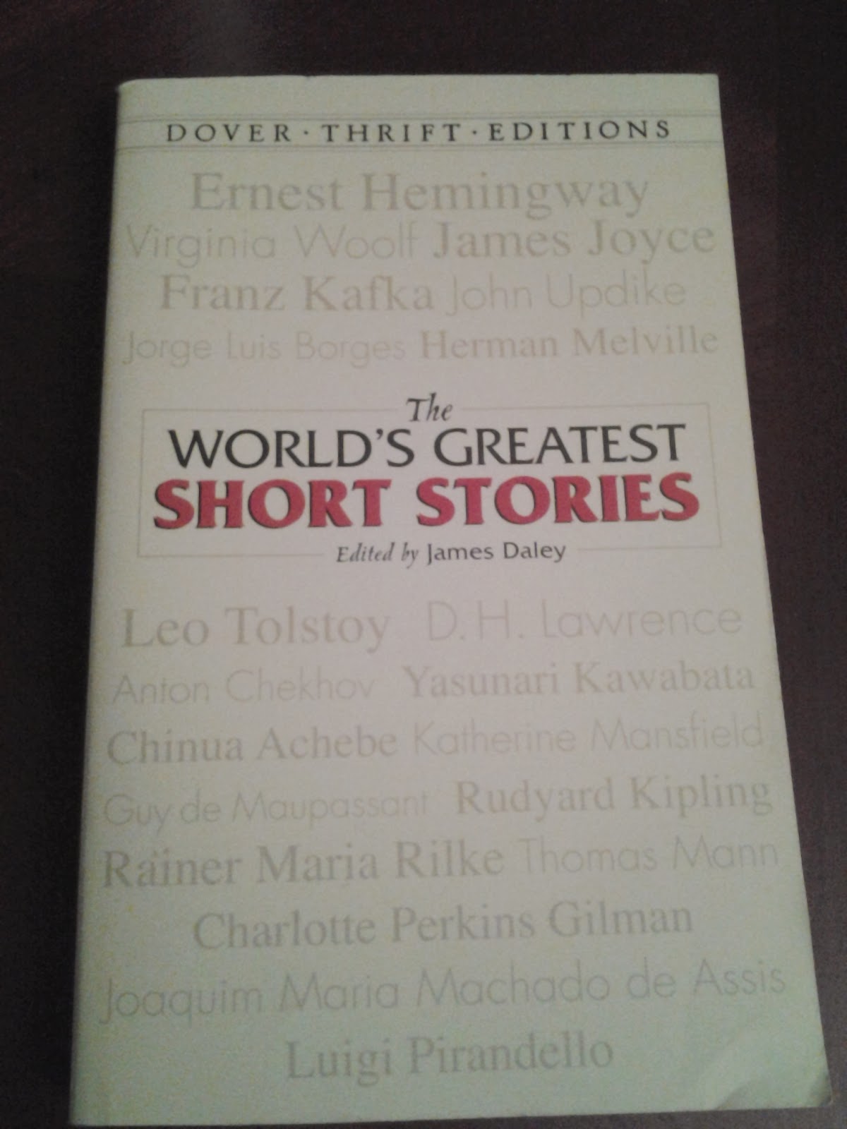 Book cover: Worlds Greatest Short Stories - Dover Thrift Ed