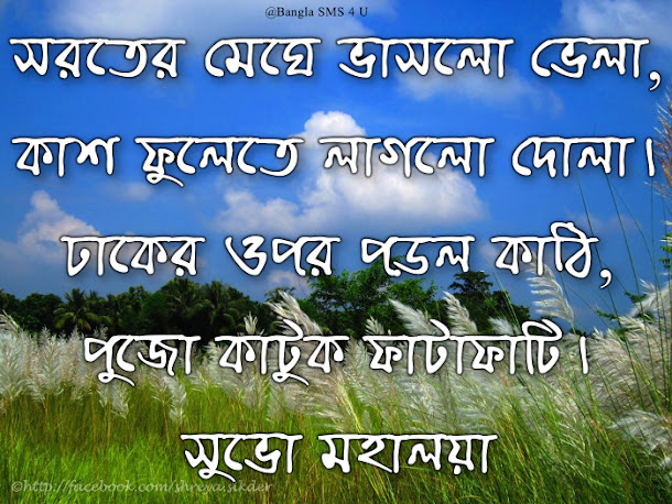 Bangla Durga Puja Mahalaya Agomoni Quotes