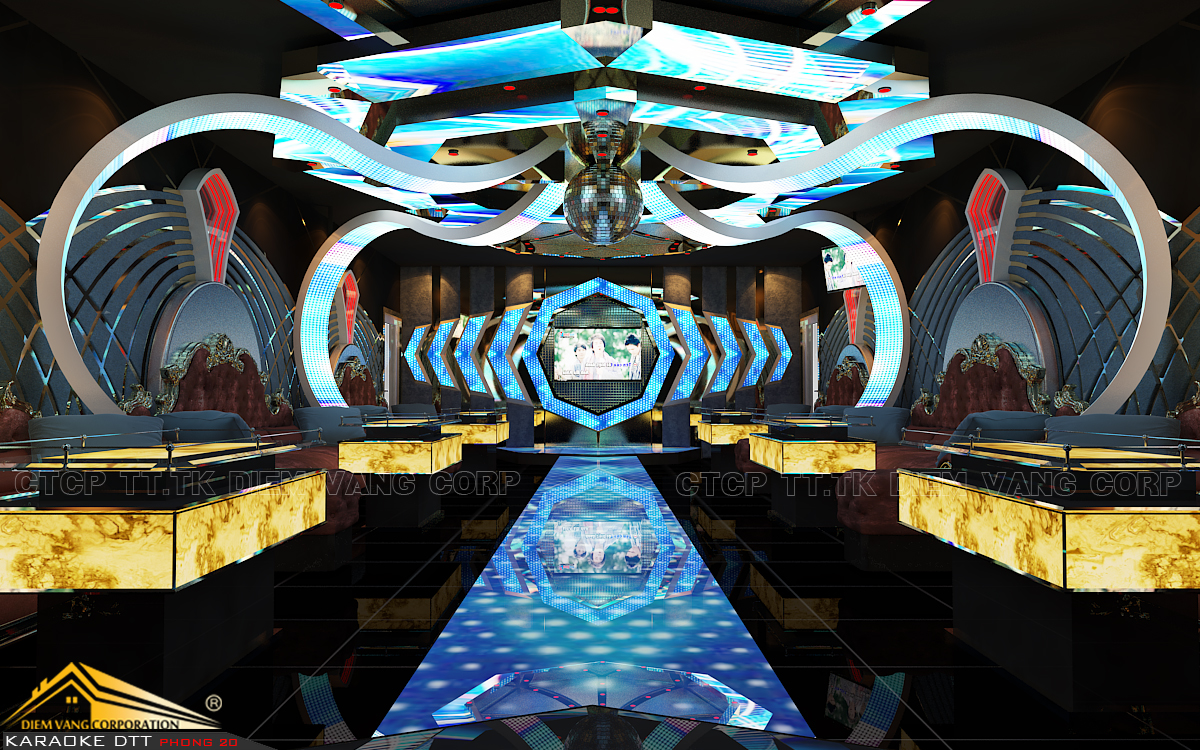 Thiết kế phòng karaoke 3D Ảnh Full chất lượng cao 30