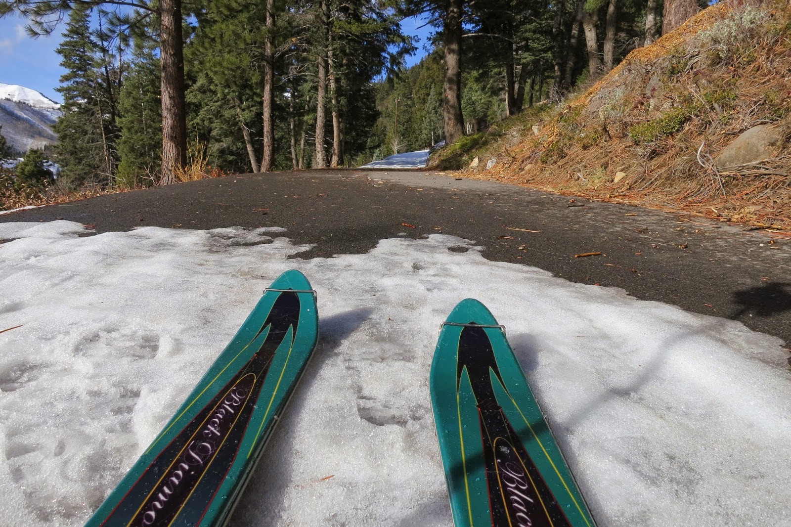 Wasatch Solo B.C. Skiing Mill D North to Powder Park, December 5, 2014