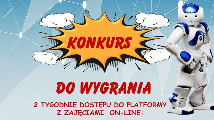 Wygraj dostęp do platformy z zajęciami online dla dzieci powyżej 6 roku życia Konkurs