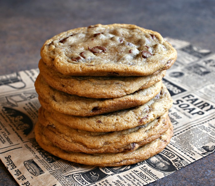 Thick And Gooey Chocolate Chip Cookies