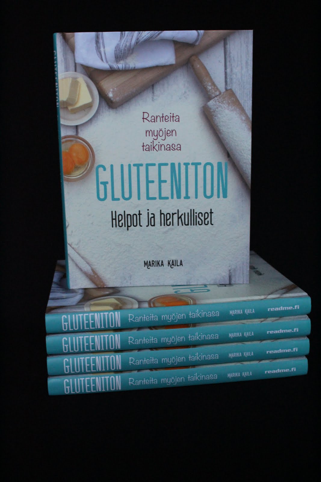 Kirjoittamani Gluteeniton helpot ja herkulliset kirja