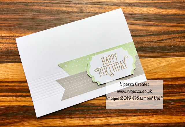 Nigezza Creates Male Card OSW Using Stampin' Up! Twinkle Twinkle DSP