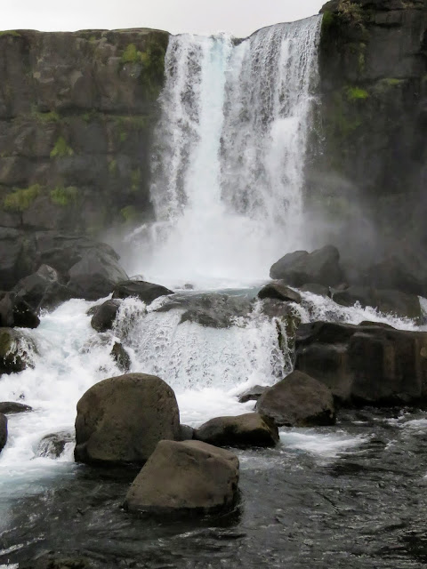 Self-drive around Iceland's Golden Circle: Waterfall at Þingvellir National Park