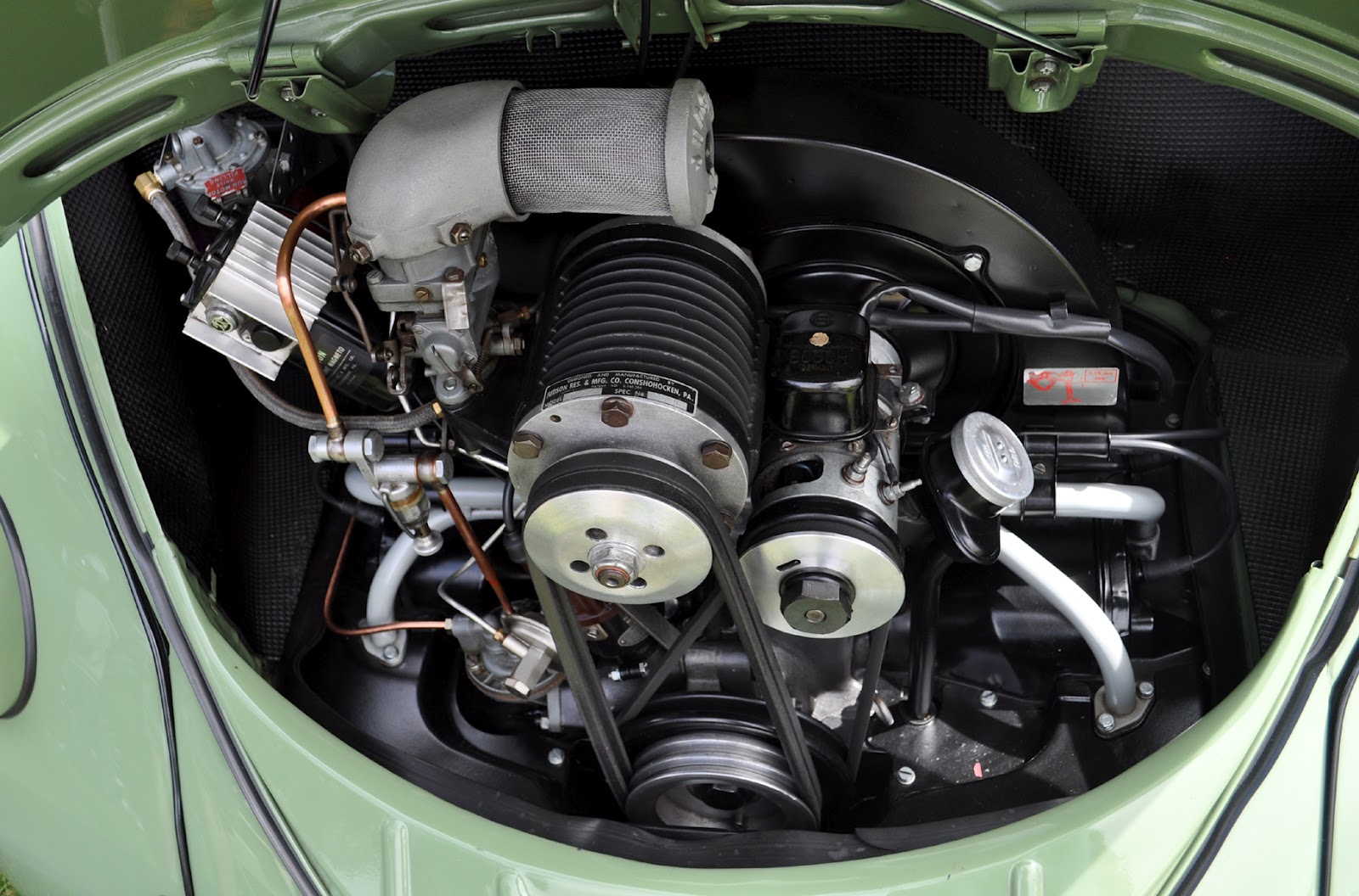 Classic Cars Authority: Judson supercharged VW bug even has two other