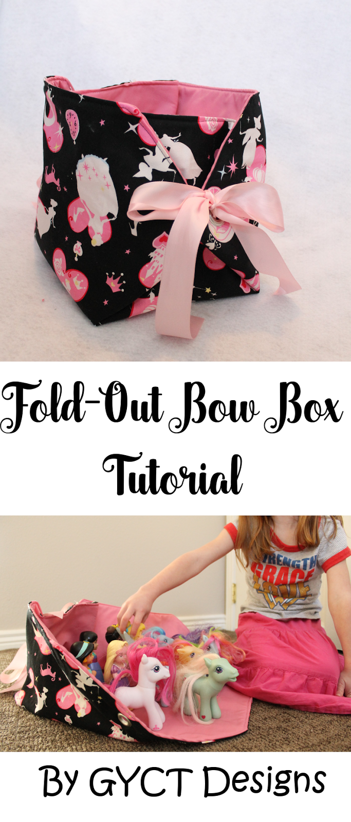 Fold-Out Bow Box Tutorial by GYCT