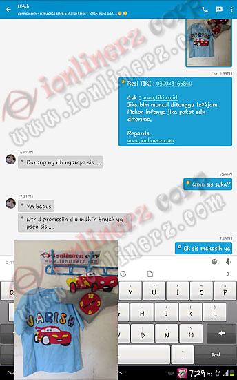 Testimoni Flanel Testimoni Jam Dinding Flanel Kartun Boneka