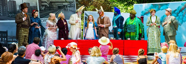 Alice's Adventures in Wonderland - Opera Holland Park - 2014,  photo credit Alex Brenner