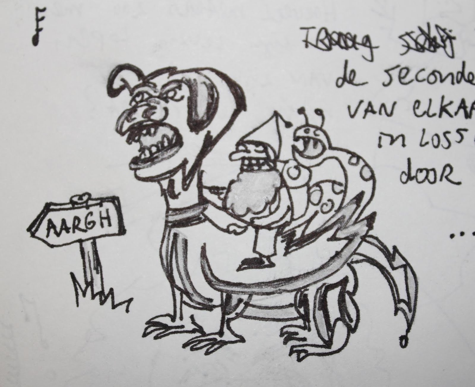 Johans kunst en dergelijk vertier: Tekeninge