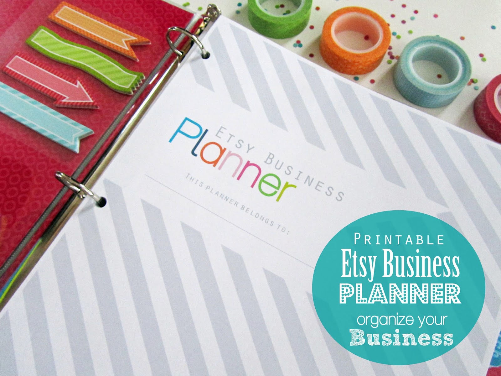 Clean life and home printable small business planner organizing your 