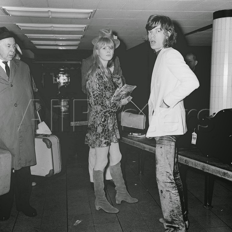 Marianne Faithfull and Mick Jagger: 37 Vintage Pictures of the ...