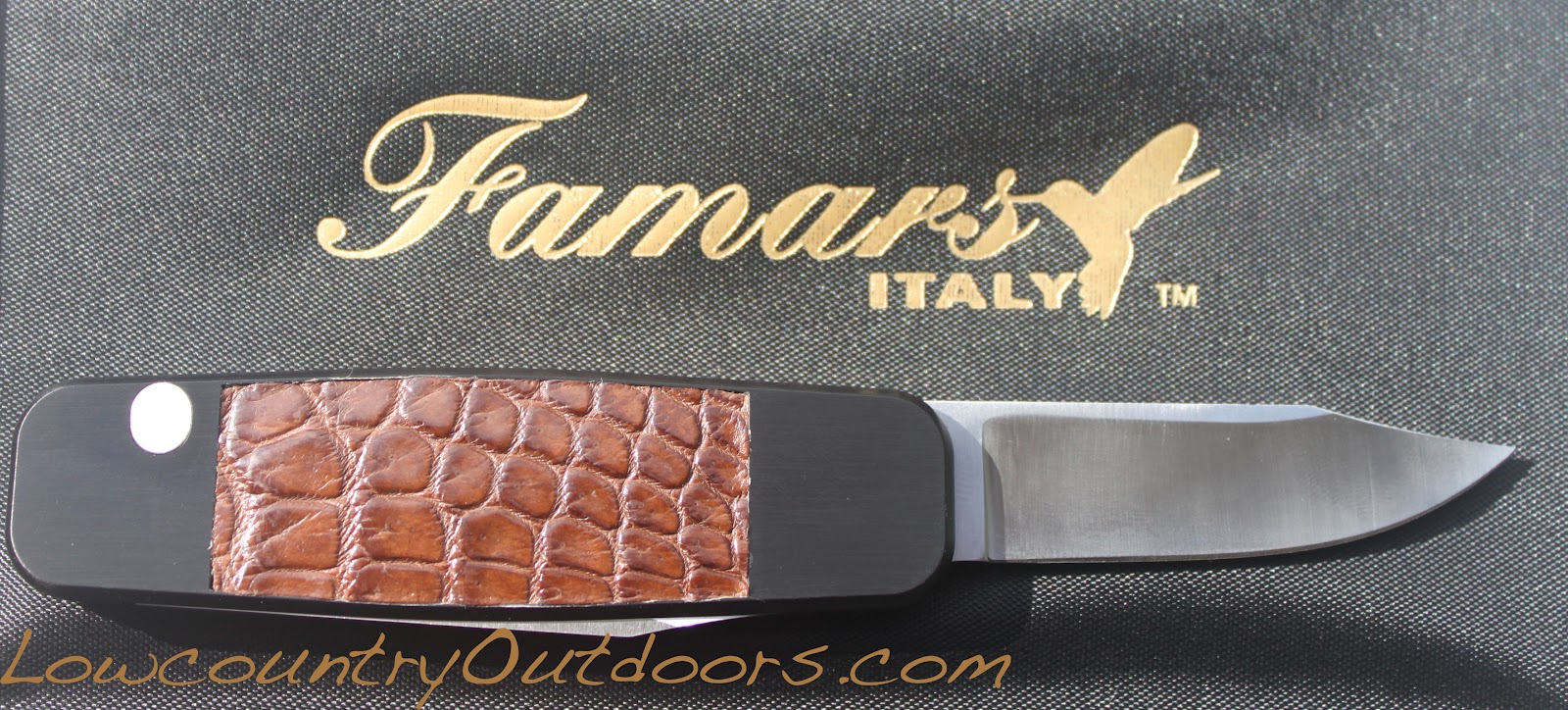 Lowcountry outdoors Famars Piccolo knife debut