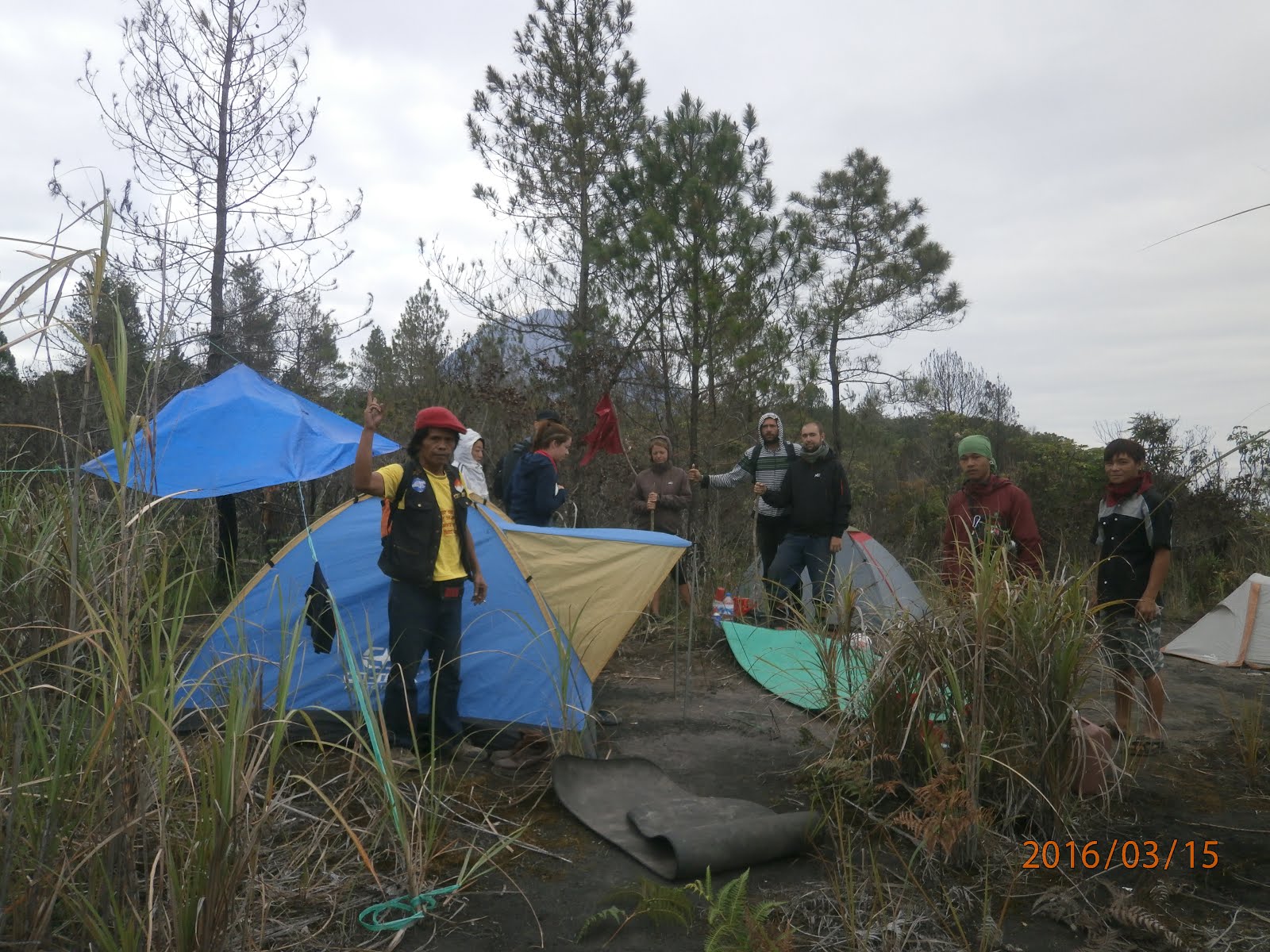 volcanoes adventure and  camping tour