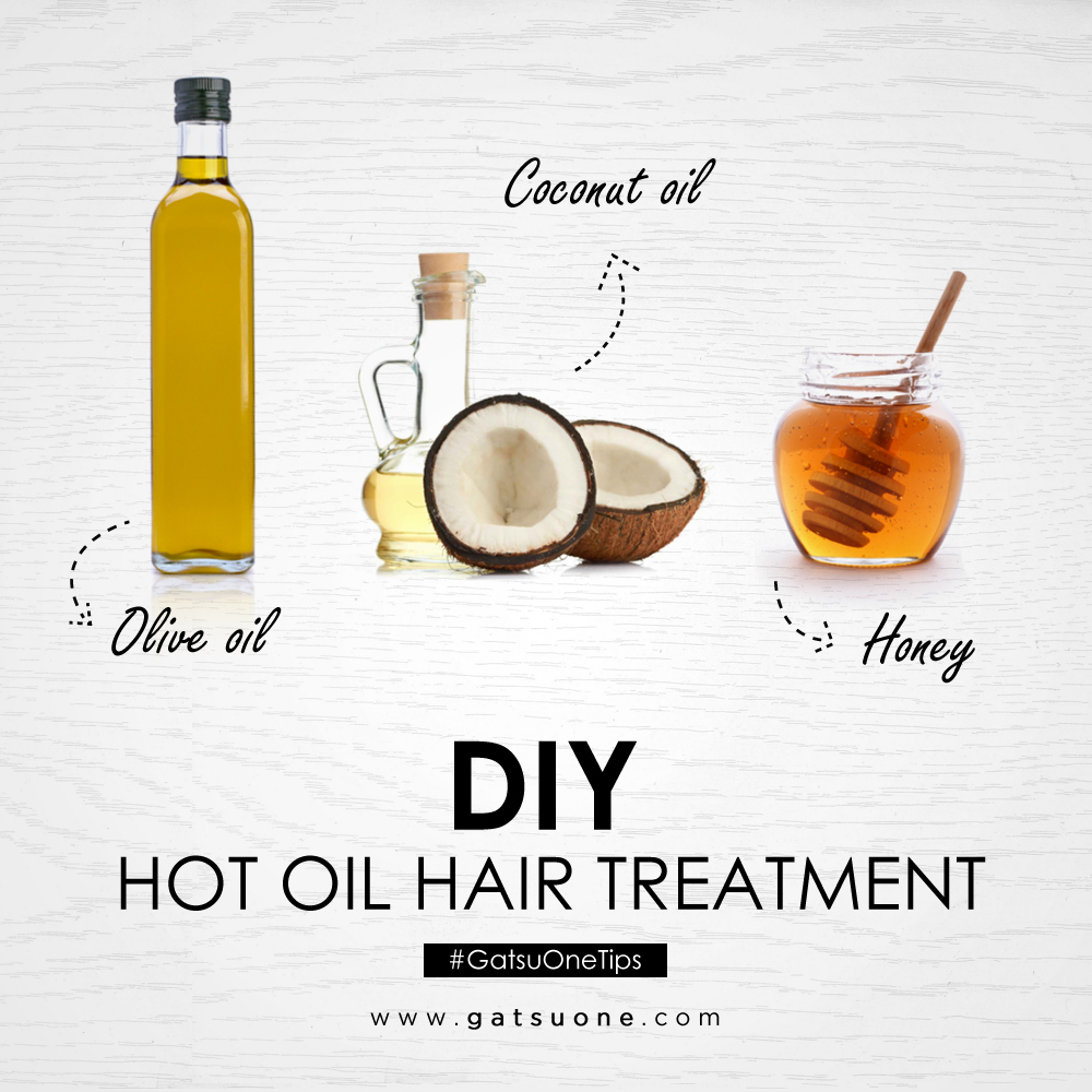 DIY Hot Oil Hair Treatment GATSUONE BLOG