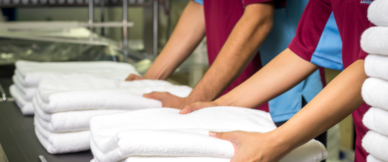 Laundry Service Kuala Lumpur Laundry Shop High Resolution Stock